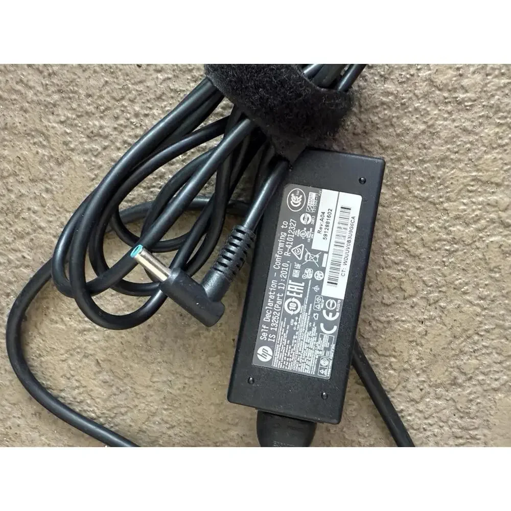 HP 45W Laptop Charger – Blue Tip – 19.5V 2.31A – PA-1450-36HE / HSTNN-LA40 OEM